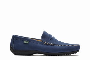 Paraboot Cabrio Halbschuhe Herren Blau | ZAV8630VK