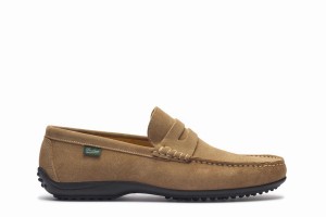 Paraboot Cabrio Halbschuhe Herren Khaki | XLG4036MP