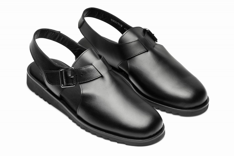 Paraboot Adriatic Sandalen Herren Schwarz | KJE7156TO