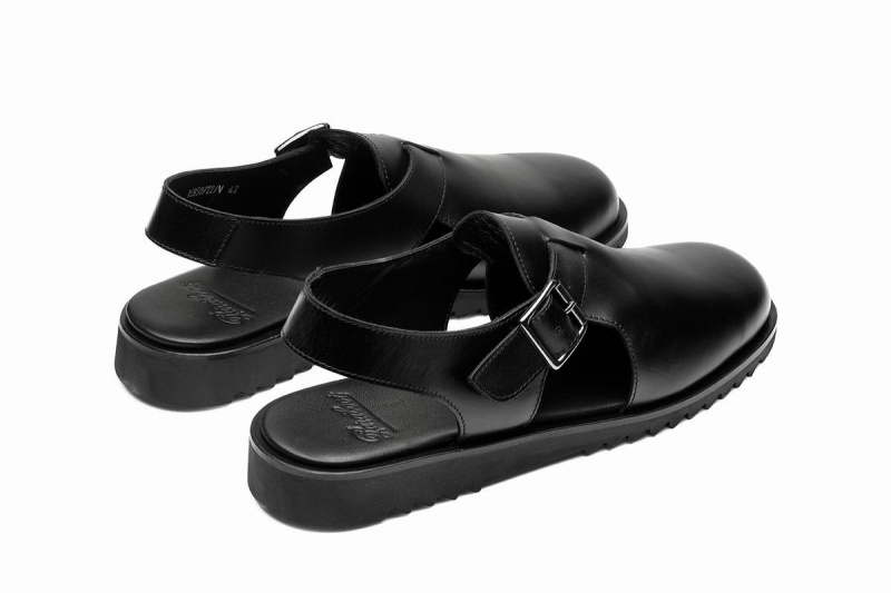 Paraboot Adriatic Sandalen Herren Schwarz | KJE7156TO