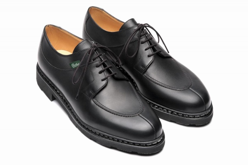 Paraboot Avignon Derby Schuhe Herren Schwarz | DZI633DE