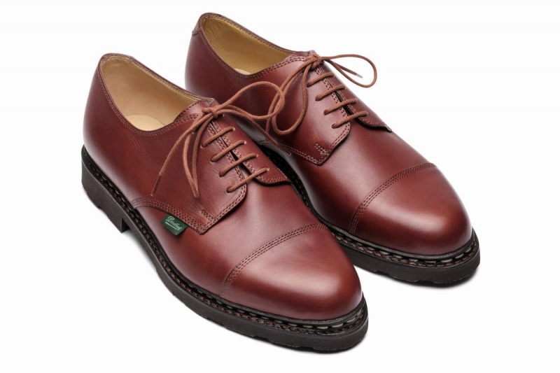 Paraboot Azay Derby Schuhe Herren Braun | WOM469GO