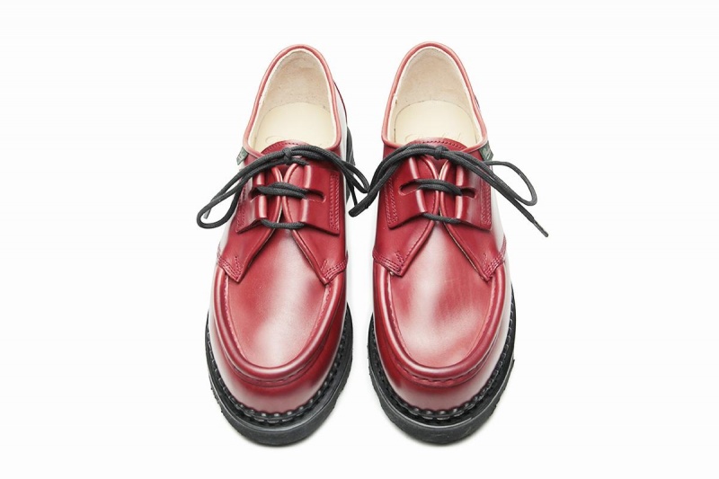 Paraboot Beaubourg Derby Schuhe Damen Rot | KTO1630WM