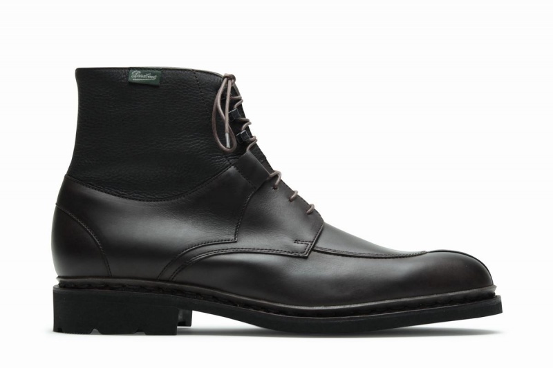 Paraboot Beaumont Stiefeletten Herren Schwarz Braun | QUJ322AO