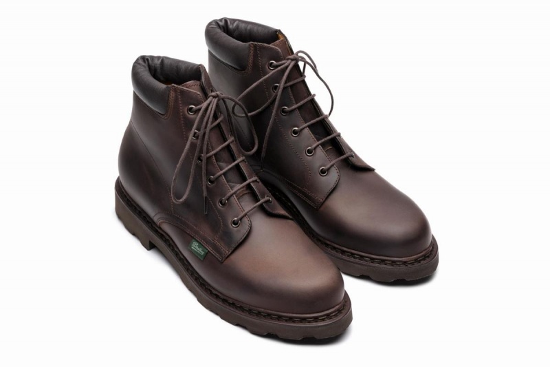 Paraboot Bergerac Stiefeletten Herren Dunkelbraun | HVO736XT