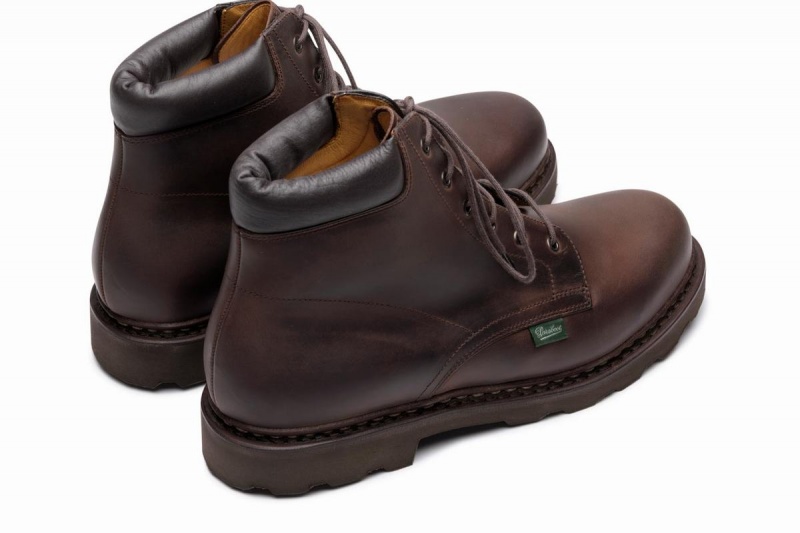 Paraboot Bergerac Stiefeletten Herren Dunkelbraun | HVO736XT