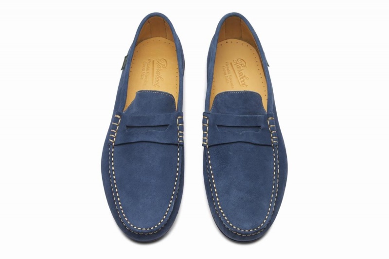 Paraboot Cabrio Halbschuhe Herren Blau | ZAV8630VK