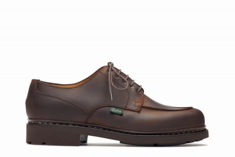 Paraboot Chambord Derby Schuhe Herren Dunkelbraun | JIK28FC