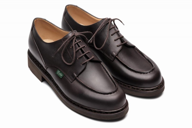 Paraboot Chambord Derby Schuhe Herren Dunkelbraun | ZYO3152GR