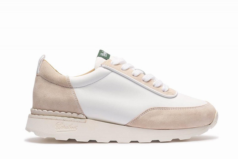 Paraboot Cosmos F Sneakers Damen Weiß Beige | IEV112ZS