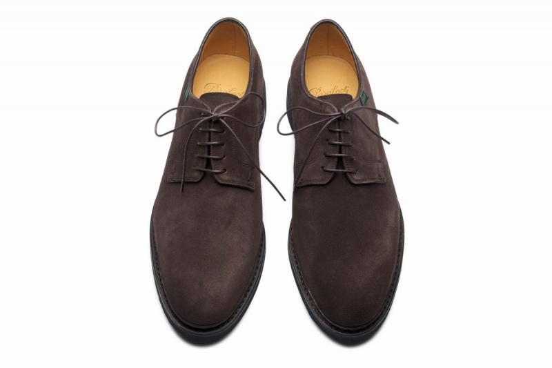 Paraboot Frenaye Derby Schuhe Herren Dunkelbraun | OUM760DQ