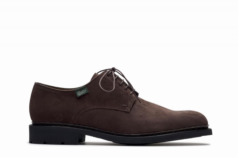 Paraboot Frenaye Derby Schuhe Herren Dunkelbraun | OUM760DQ