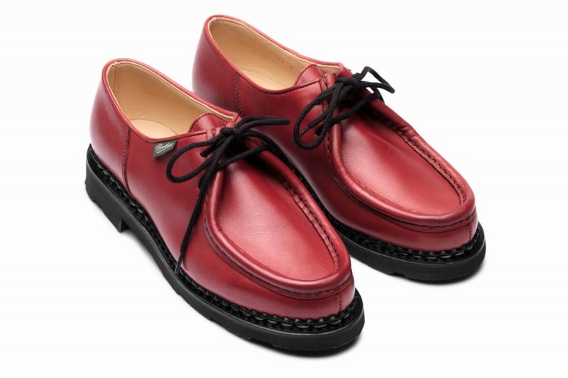 Paraboot Michael Derby Schuhe Damen Rot | DSY2075NR