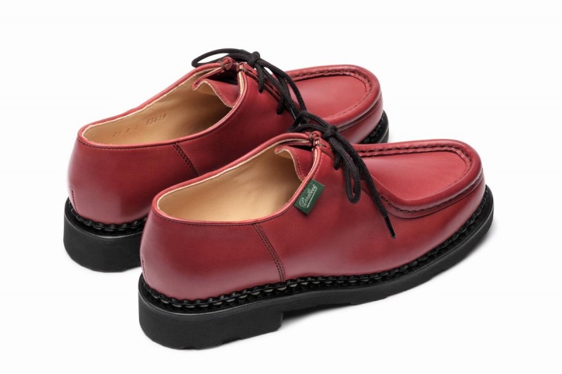 Paraboot Michael Derby Schuhe Damen Rot | DSY2075NR