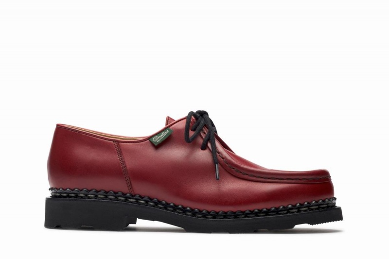 Paraboot Michael Derby Schuhe Damen Rot | DSY2075NR