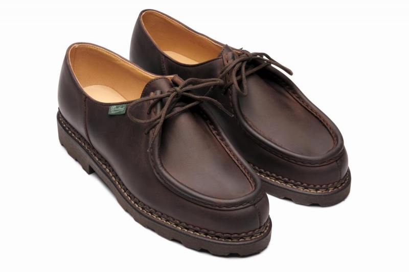 Paraboot Michael Derby Schuhe Herren Dunkelbraun | MCF6874KS