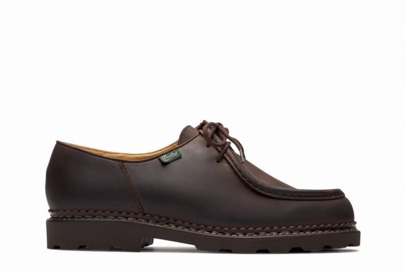 Paraboot Michael Derby Schuhe Herren Dunkelbraun | MCF6874KS