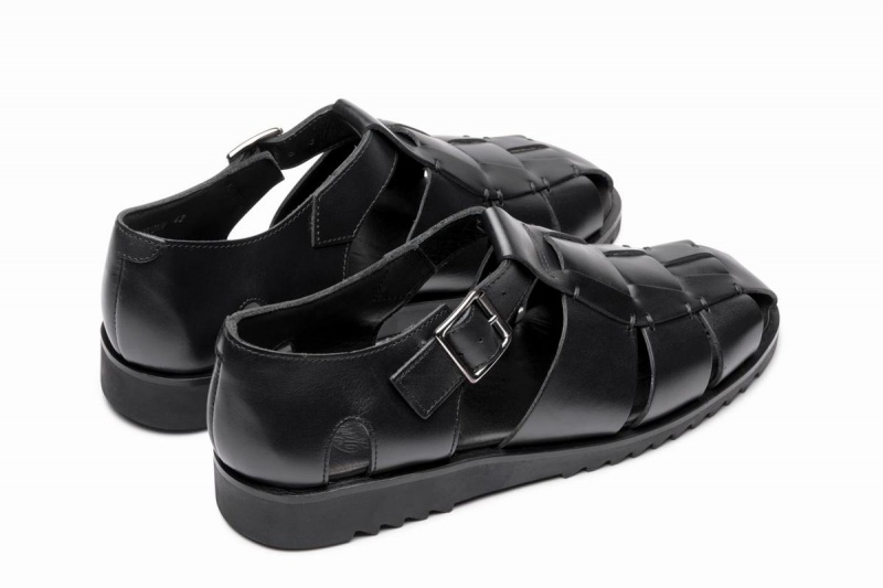 Paraboot Pacific Sandalen Herren Schwarz | FTX9753LK