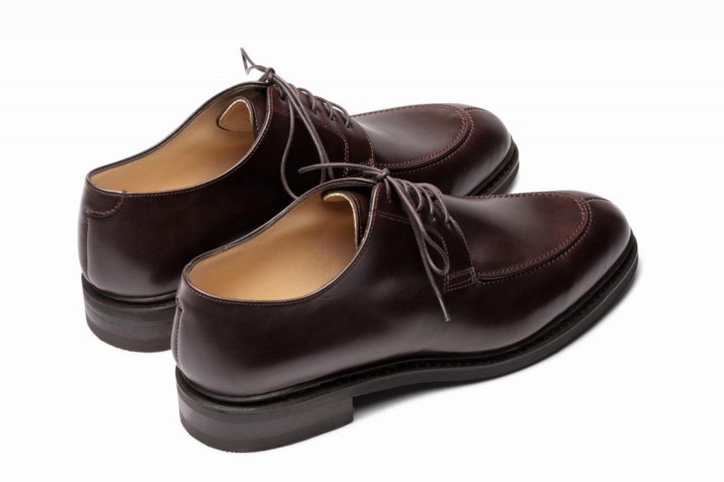 Paraboot Rousseau Derby Schuhe Herren Braun Schwarz | OOP9976OA