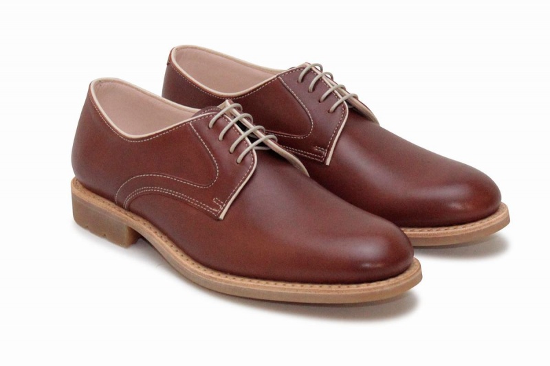 Paraboot Saphir Gy Derby Schuhe Damen Braun | BBX9134BL