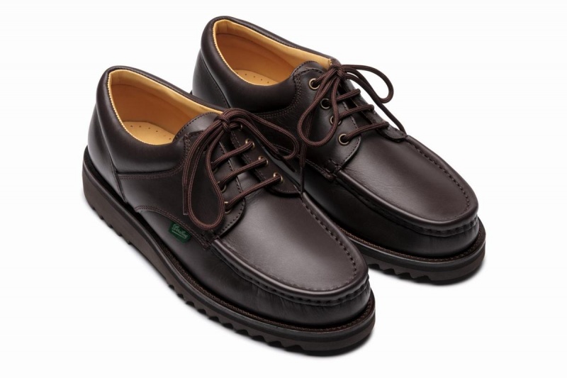 Paraboot Thiers Derby Schuhe Herren Dunkelbraun | DIZ5959VG