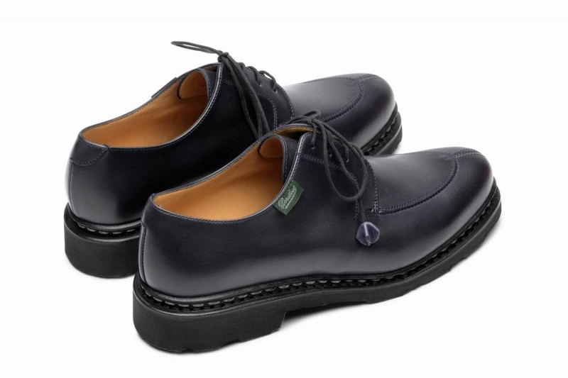 Paraboot Veley Derby Schuhe Damen Blau Schwarz | OTW5449RD