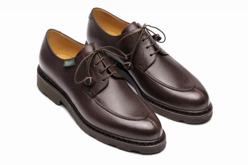 Paraboot Veley Derby Schuhe Damen Dunkelbraun | TNI3659GG