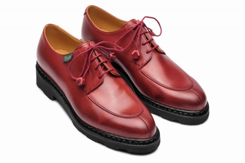 Paraboot Veley Derby Schuhe Damen Rot | BNV6528UN