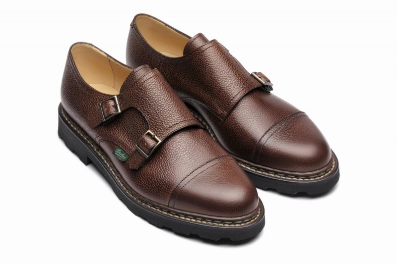 Paraboot William Derby Schuhe Herren Braun | LER7083GW