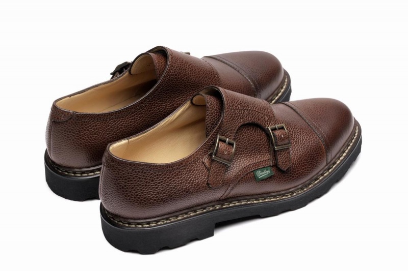 Paraboot William Derby Schuhe Herren Braun | LER7083GW